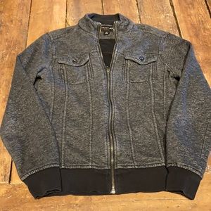 Slim fit zip up sweater